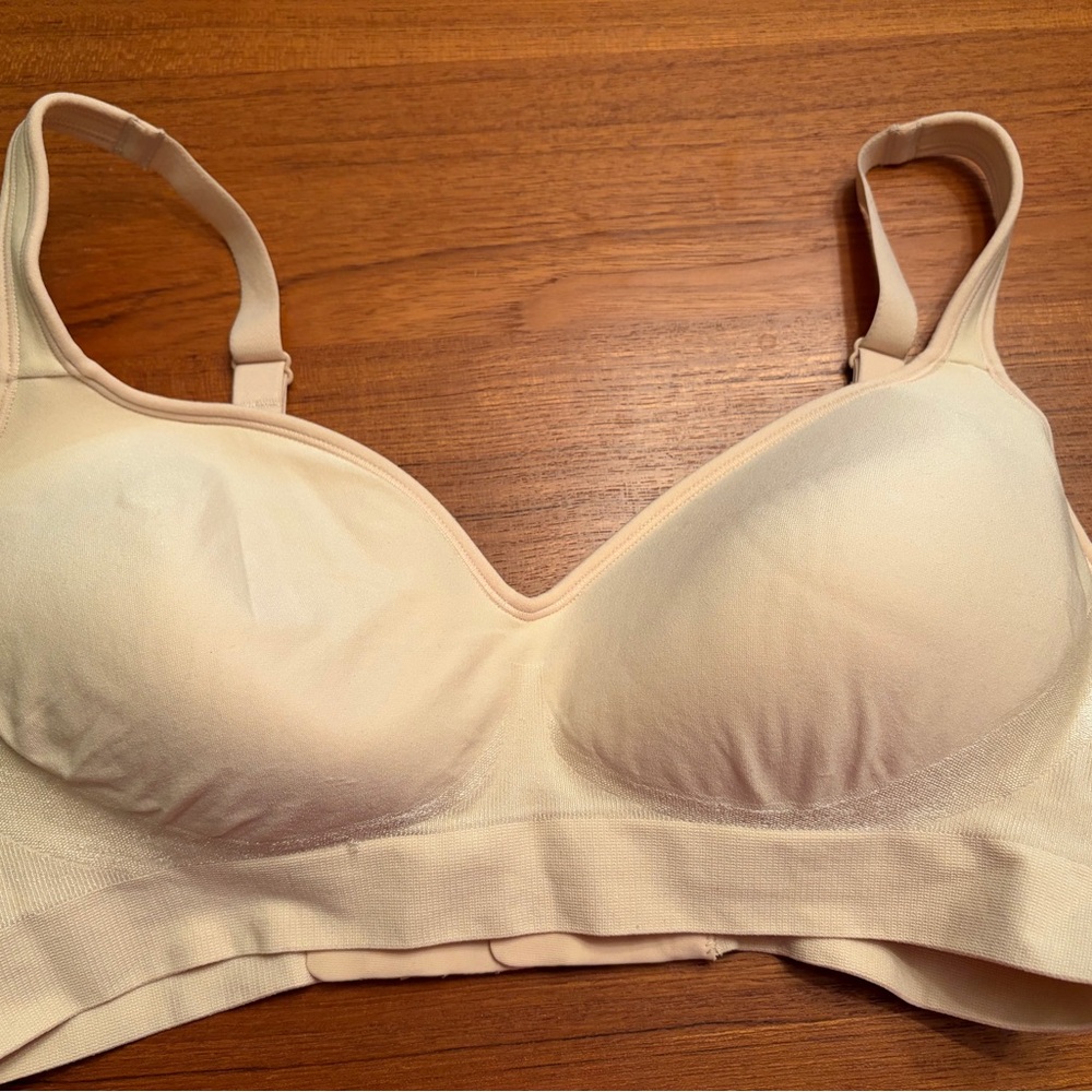 Shapermint Cream Comfort Bra